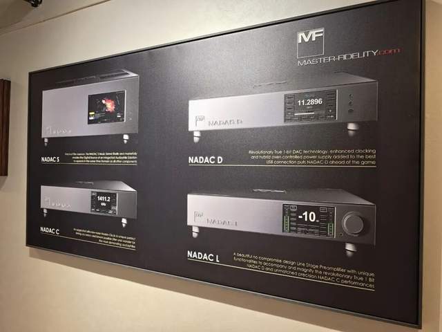MASTER FIDELITY NADAC 系列产品展示板
